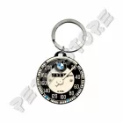 Retró Fém Kulcstartó - BMW