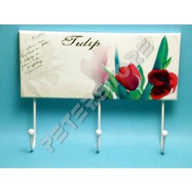 Fali Fa Akasztó, Fogas - Tulipán