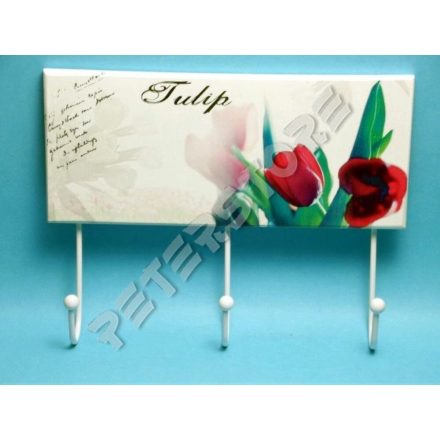 Fali Fa Akasztó, Fogas - Tulipán