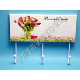 Fali Fa Akasztó, Fogas - Tulipán