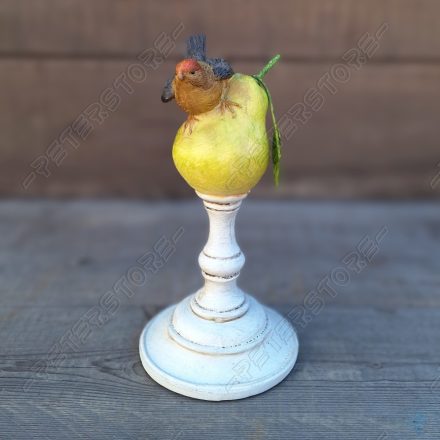 Kismadár Körtén Szobor Kicsi