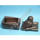 Bölcs Bagoly Doboz, Ékszertartó Szobor