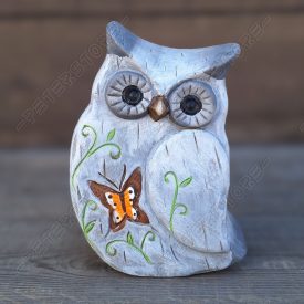 Kerámia Bagoly Figura