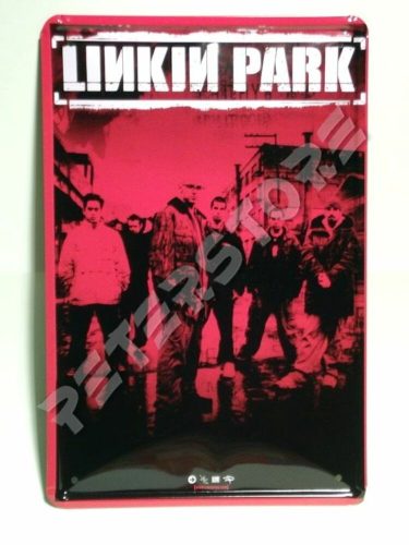 Retró Fém Tábla - Linkin Park