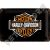 Retró Fém Tábla - Harley-Davidson Motor Logó Reklámtábla Dombornyomott