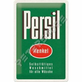   Retró Fém Tábla - Henkel - Persil Reklámtábla Dombornyomott