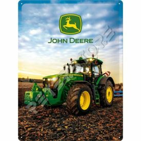 Retró Fém Tábla - John Deere Reklámtábla Dombornyomott