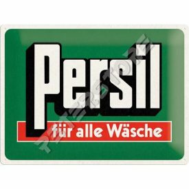   Retró Fém Tábla - Henkel - Persil Reklámtábla Dombornyomott