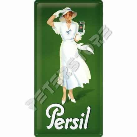 Retró Fém Tábla - Henkel - Persil Reklámtábla Dombornyomott