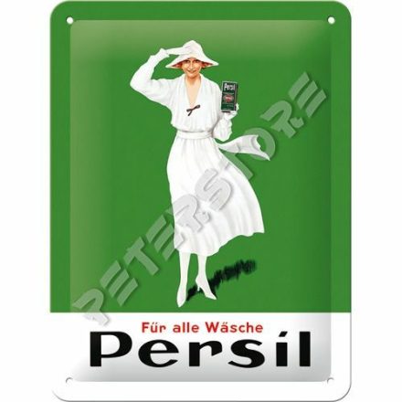 Retró Fém Tábla - Henkel - Persil Reklámtábla Dombornyomott