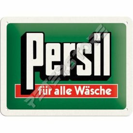   Retró Fém Tábla - Henkel - Persil Reklámtábla Dombornyomott