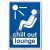 Retró Fém Képeslap - Chill Out Lounge - Nyugalmas Társalgó, Tárgyaló