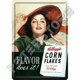 Retró Fém Képeslap - Kellogg's