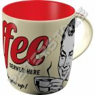 Retró Bögre - Coffee, Kávé