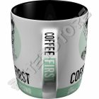 Retró Bögre - Coffee, Kávé az első