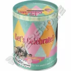 Retró Fém Persely - Boldog Születésnapot