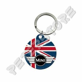 Retró Fém Kulcstartó - Mini Logó