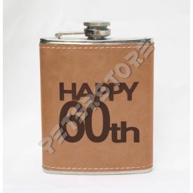 Flaska 8 oz - Boldog 60. születésnapot