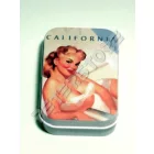 Retró Fémdoboz - Pin-up girl