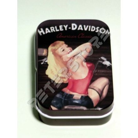 Retró Fémdoboz - Harley-Davidson