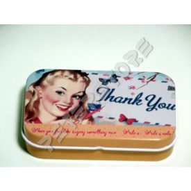 Retró Fémdoboz - Köszönöm