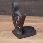 Öntöttvas Mécsestartó Madár