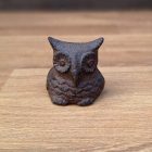 Öntöttvas Bagoly dísz Tömör