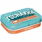 Retró Cukorkás Fémdoboz - Tschakka Dombornyomott