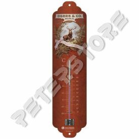 Retró Fém Hőmérő - John Deere - Deere & Co