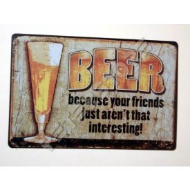 Retró Fém Tábla - Coffee, Kávé