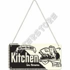 Retró Fém Tábla - Legjobb konyha a városban  Dombornyomott