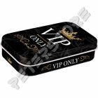 Retró Cukorkás Fémdoboz XL - VIP Dombornyomott