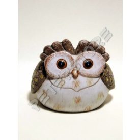 Kerámia Bagoly Figura
