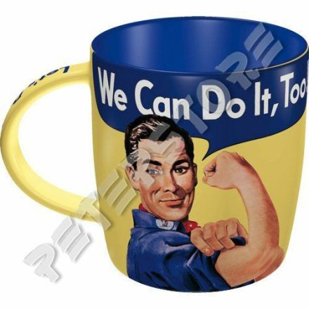 Retró Bögre - We can do it!, We can do it, Too! - Meg tudjuk csinálni!
