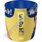 Retró Bögre - We can do it!, We can do it, Too! - Meg tudjuk csinálni!