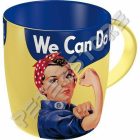 Retró Bögre - We can do it!, We can do it, Too! - Meg tudjuk csinálni!