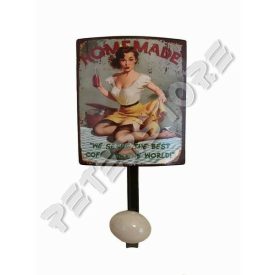 Fém Fali Akasztó, Fogas - Pin-up Girl