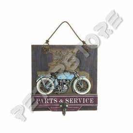 Fa Fali Akasztó, Fogas - Fém Fali Akasztó, Fogas - Chopper, Motor