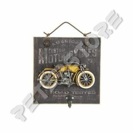 Fa Fali Akasztó, Fogas - Fém Fali Akasztó, Fogas - Chopper, Motor