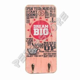 Fa Fali Akasztó, Fogas - Fém Fali Akasztó, Fogas - Álmodj nagyot