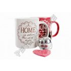 Kerámia bögre teatojással