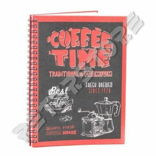 Jegyzetfüzet, notesz - Coffee Time - Kávé Idő