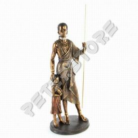 Afrikai anya gyerekkel Szobor