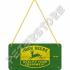 Retró Fém Tábla - John Deere Dombornyomott