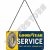 Retró Fém Tábla - Goodyear Service, Gumi szerviz Dombornyomott
