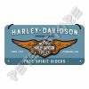 Retró Fém Tábla - Harley-Davidson Dombornyomott