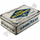 Retró Fémdoboz - Goodyear Gumik Dombornyomott