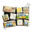 Hűtőmágnes szett - Volkswagen VW T1 Busz