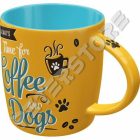 Retró Bögre - Mindig van idő Kávéra és Kutyára