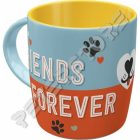 Retró Bögre - Friends Forever - Barátok Örökre
